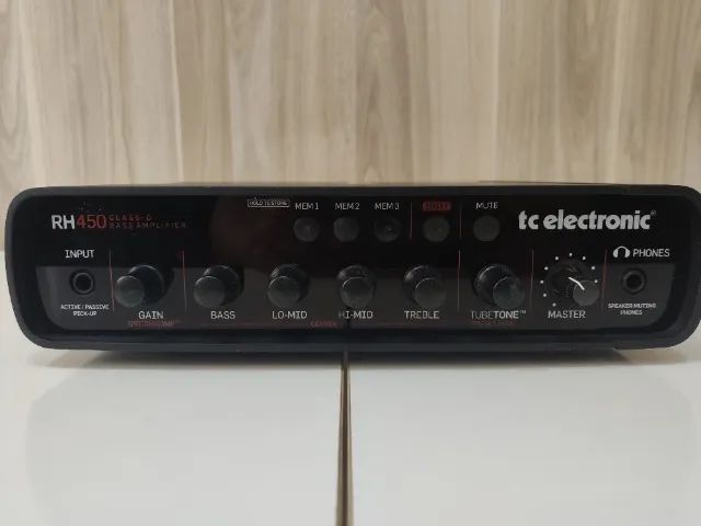 Cabeçote para Baixo - Tc Electronic RH450 (Não Hartke, Eden