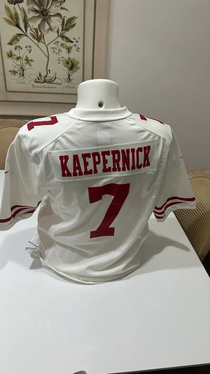 Camisa 49ers original branca Kaepernick  - Foto 3
