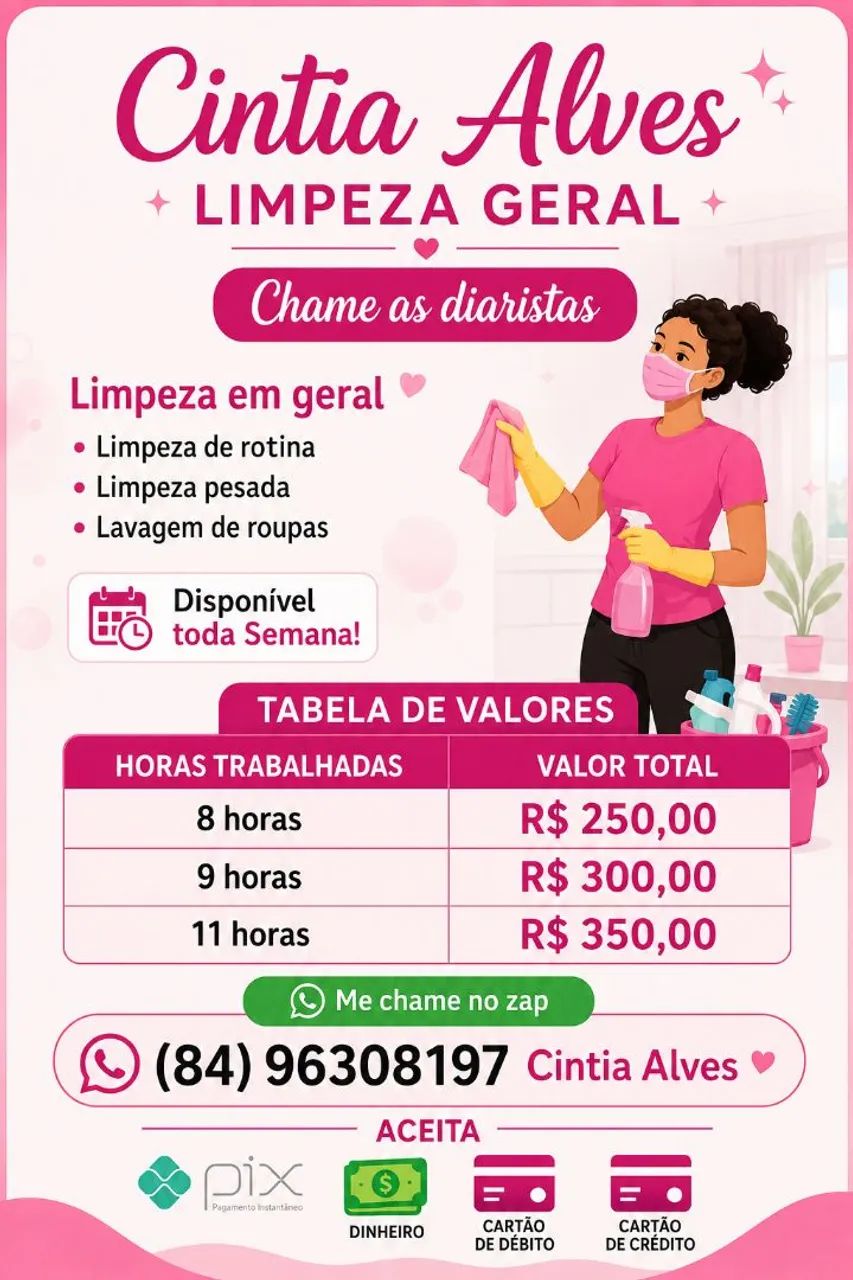 Faxineira 