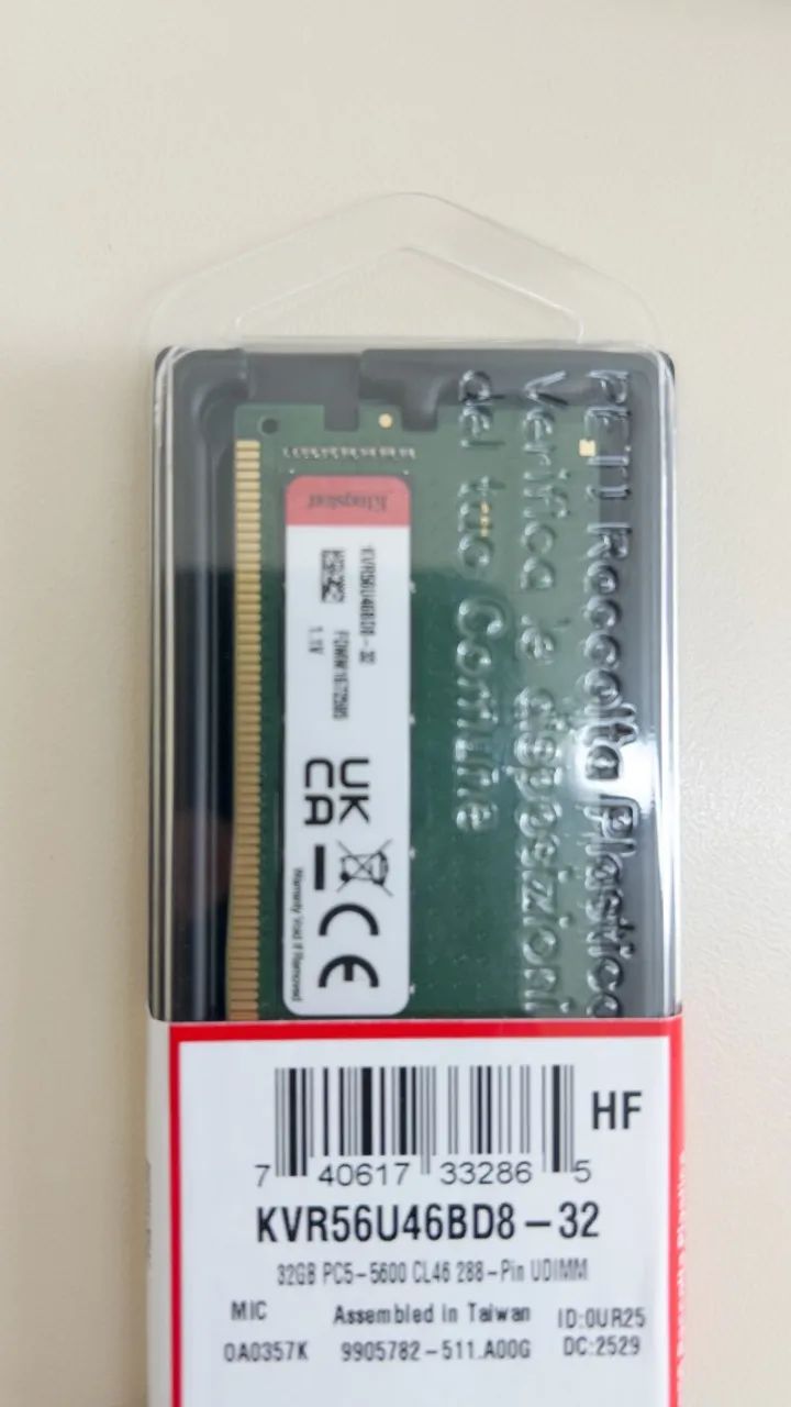 Memoria RAM PC5 5600 32GB - Desktop - Foto 4