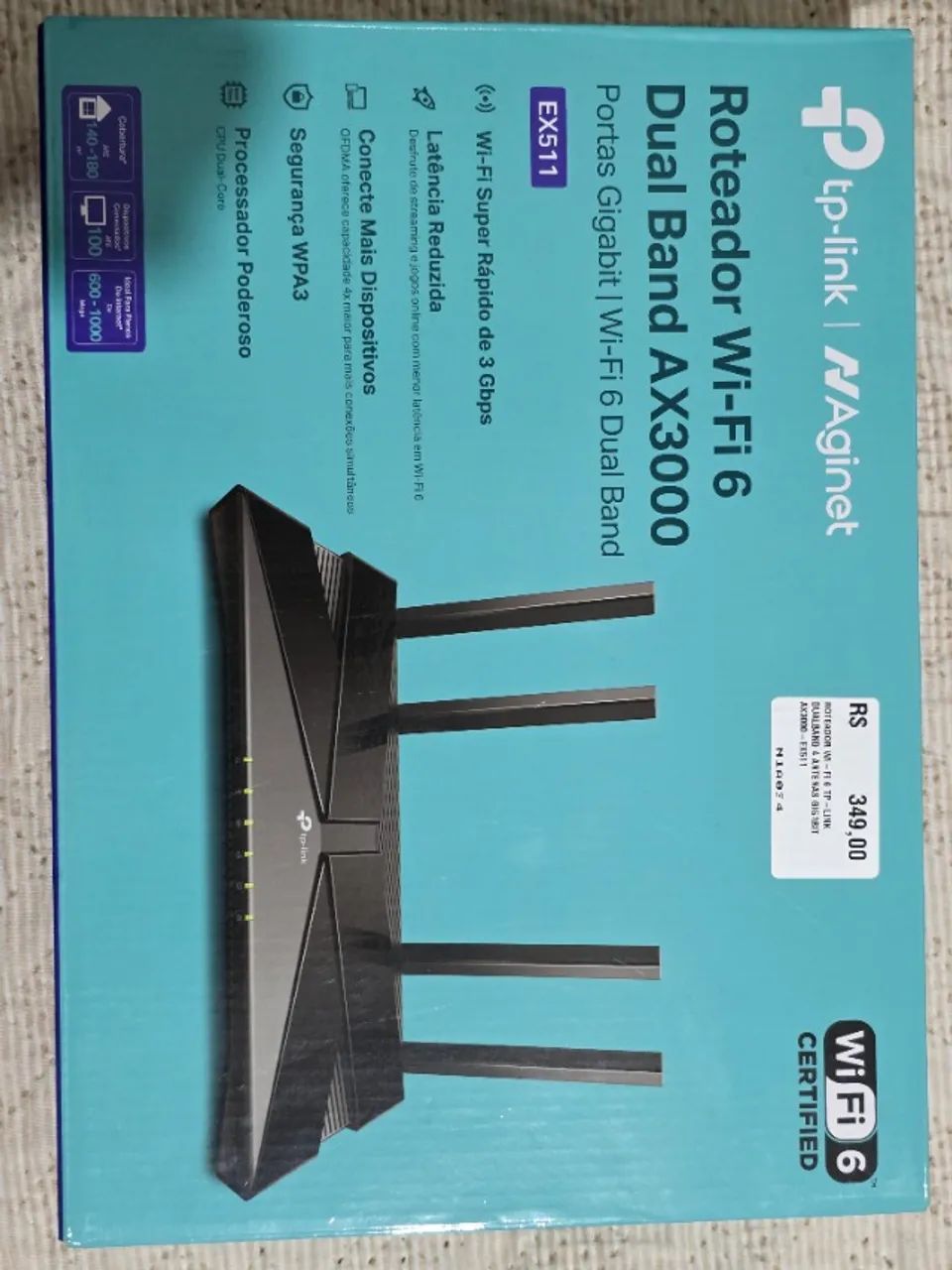 roteador tplink ex511 wifi6 - Foto 4