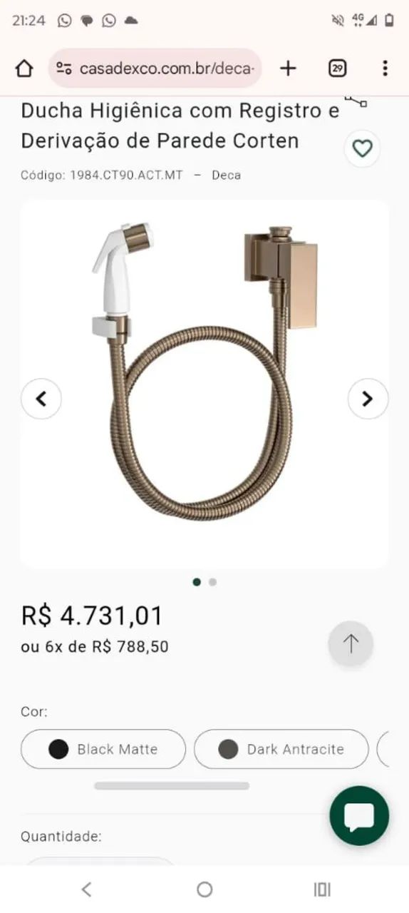 Produtos Deca na caixa Td novo sem uso , mais de 15k de produtos no precinho 