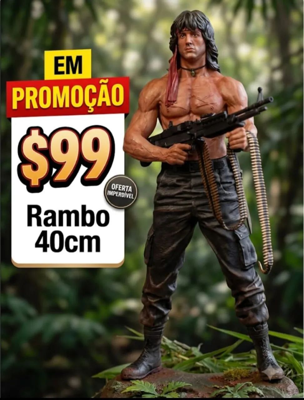 Rambo escala 1.6 3D