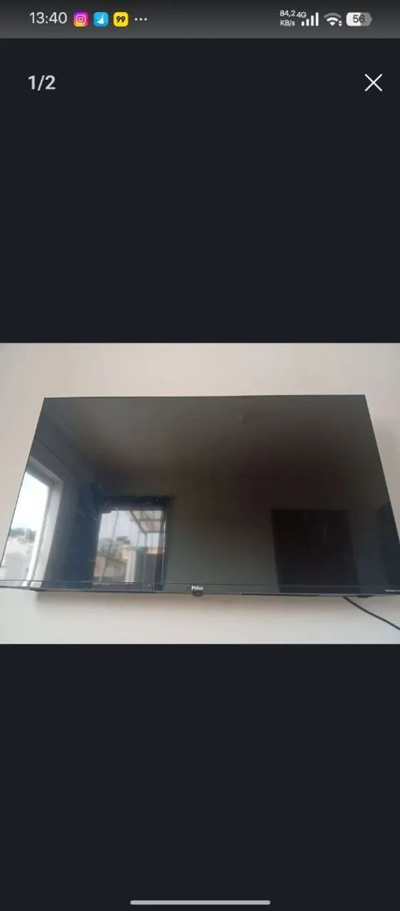 Vendo Tv Smarth 43 nova - Foto 2