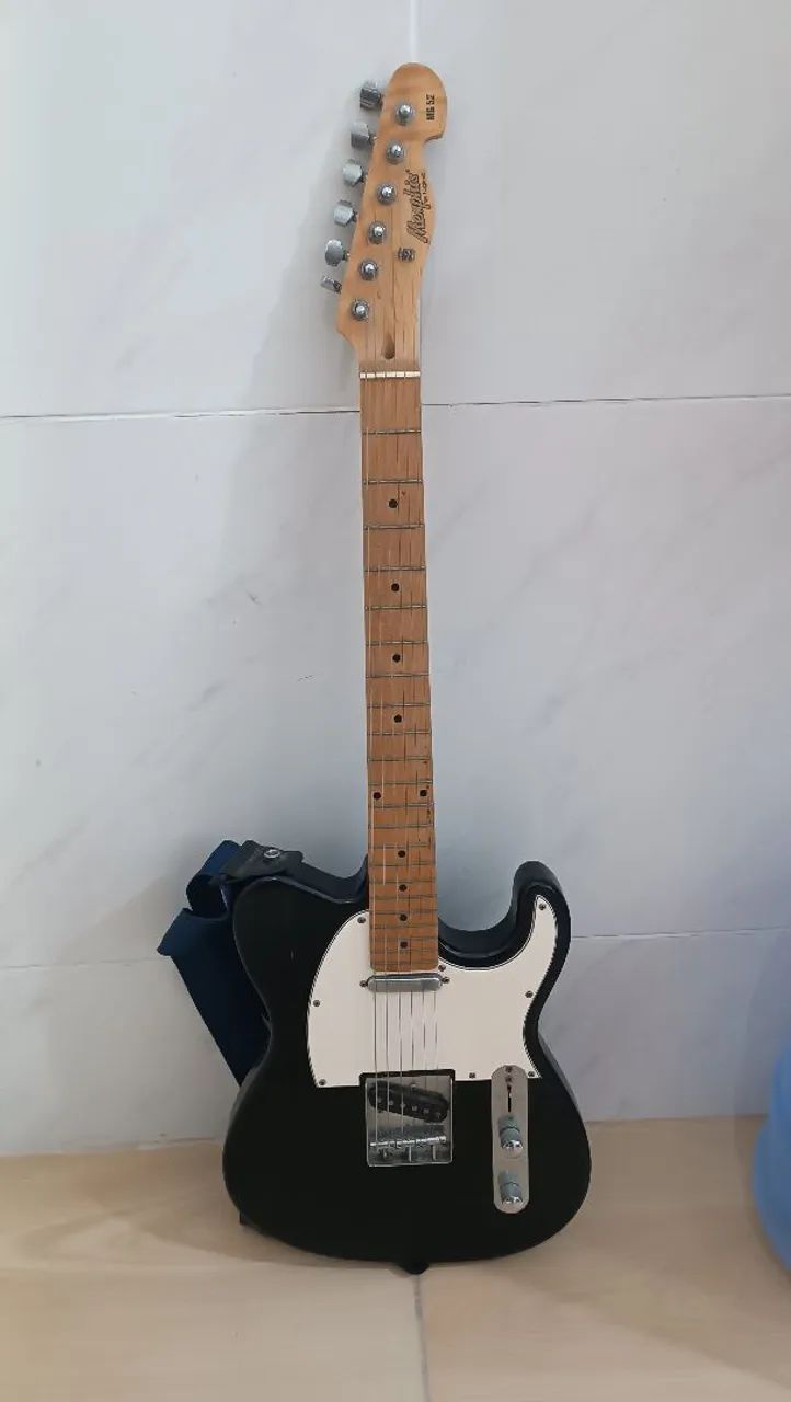 Guitarra Memphis by Tagima Mg 30 Bks Preta