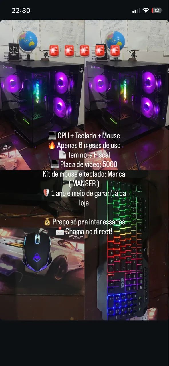 CPU + teclado + mouse ( a negociar )  - Foto 3
