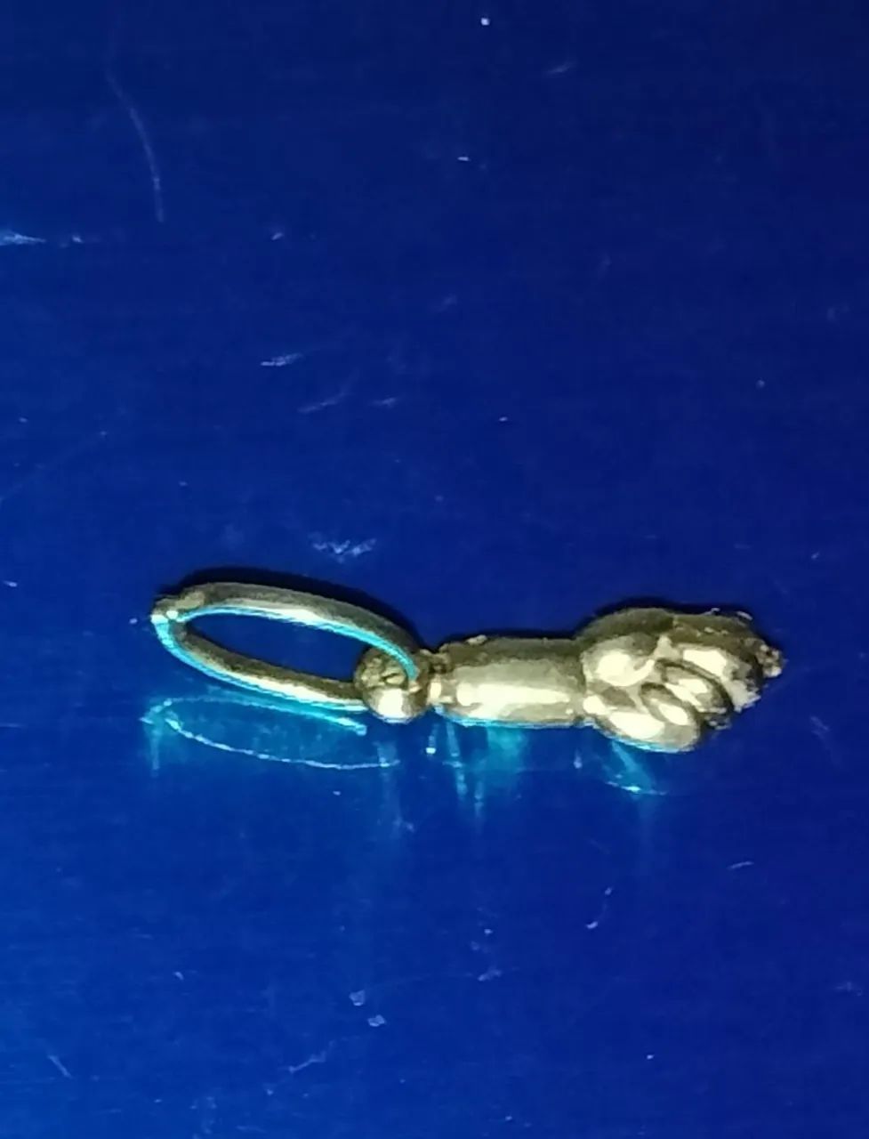 Pingente ouro 18 k. Figa