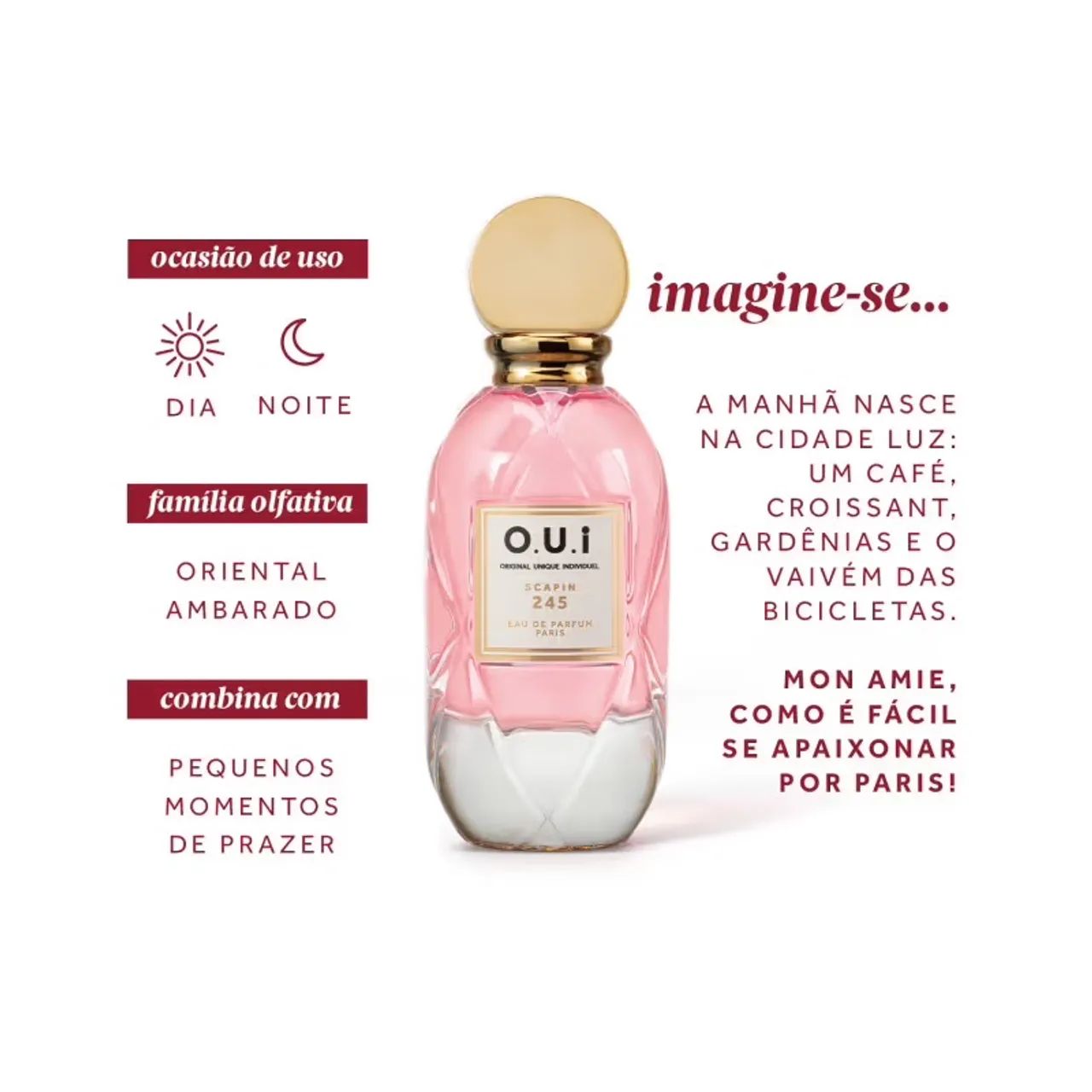 Perfume O.U.i Scapin 245 Eau de Parfum - Foto 4