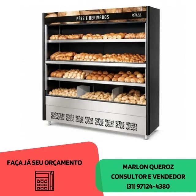 Expositor de Pães 2,1M Polar