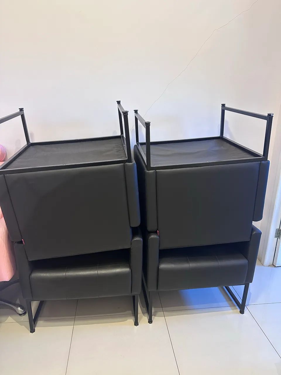 Poltrona Preta para Recepção  - Foto 2