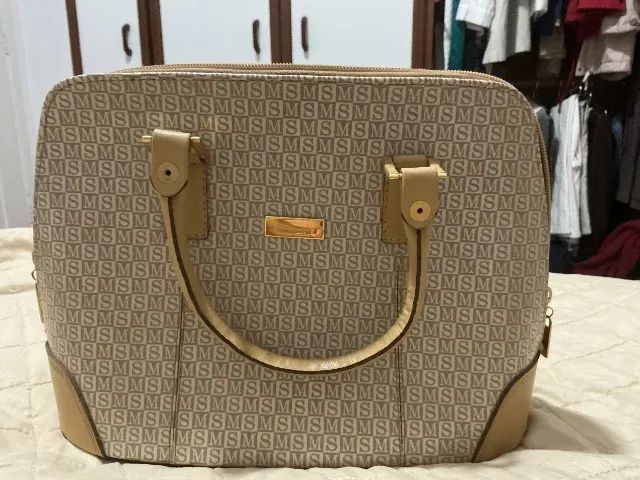 Bolsa couro Mônica Sanches