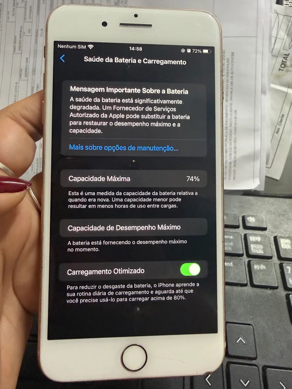 iPhone 8 Plus 256g rose  - Foto 2