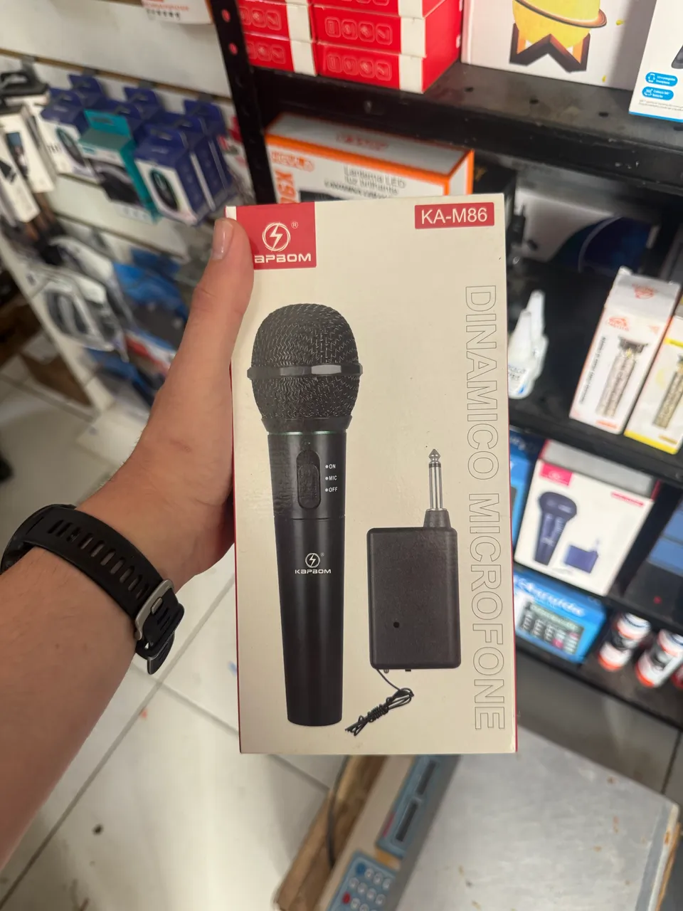 microfone lapela zcco - Microfones e Gravadores - Canindezinho