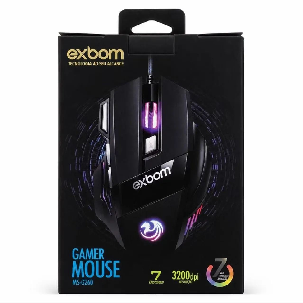 Vendo mouse gamer exbom