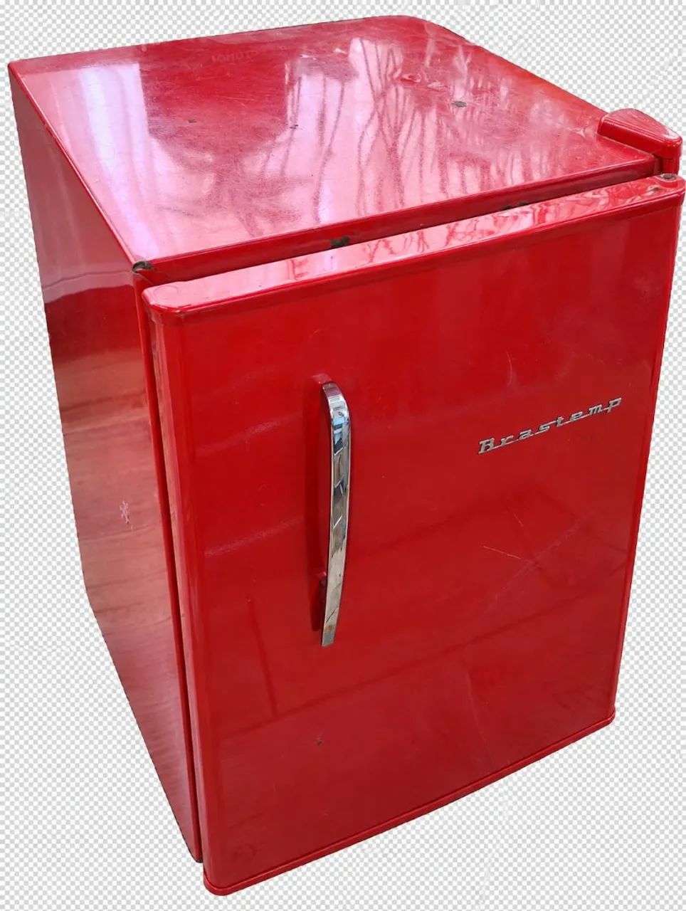 Frigobar Brastemp Retro vermelho  - Foto 2