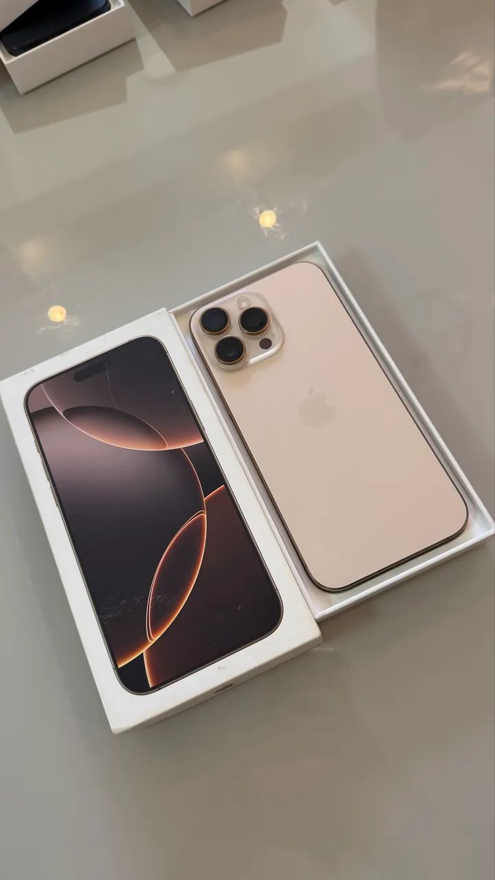 iPhone 16 pro max com caixa  - Foto 4