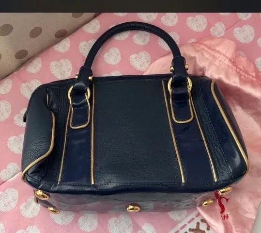 Bolsa couro Carmen Sttefens 