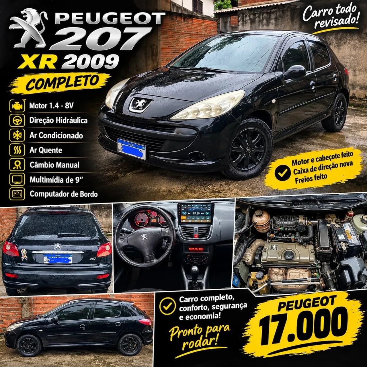 Peugeot 207 207 XR Sport 1.4 Flex 8V 5p 2010