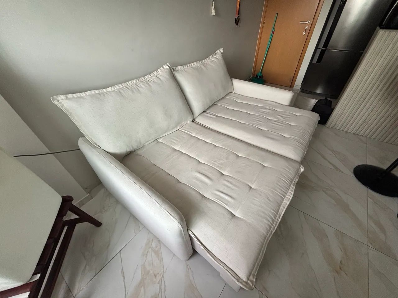 Sofá-cama em Linho - Foto 4