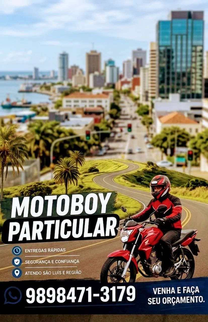 MOTOBOY PARTICULAR DISPONÍVEL .