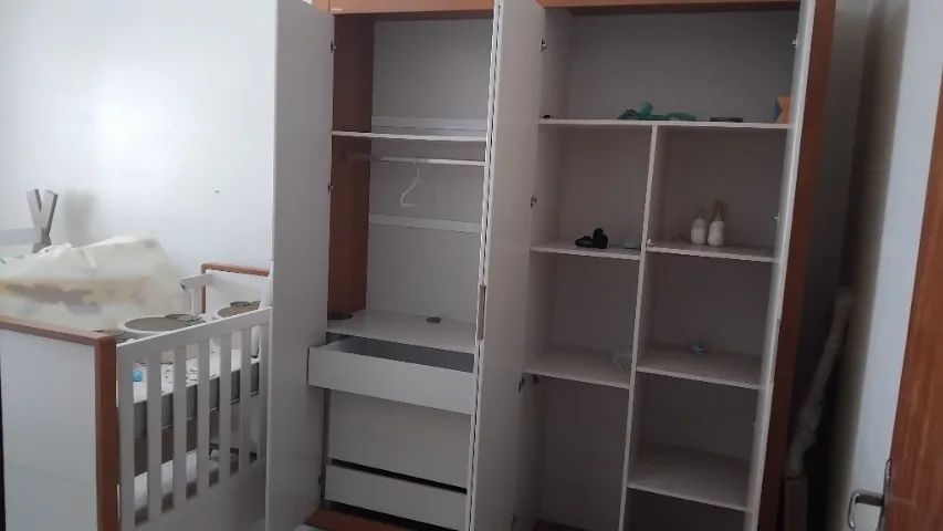 Guarda-roupa e berço bebê  - Foto 4