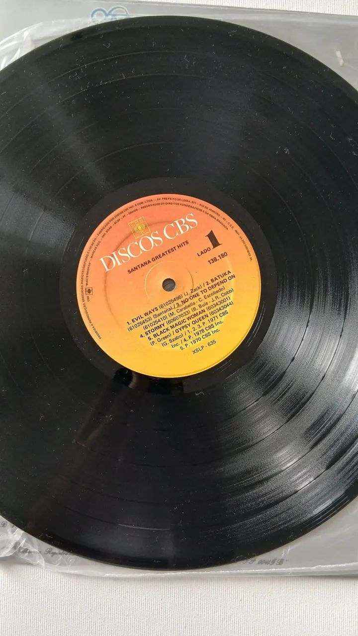 Lp Santana greatest hits usado  - Foto 3