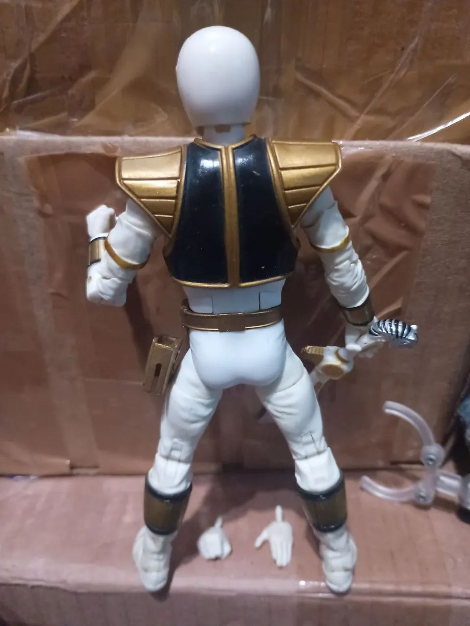 Mighty morphin Power Rangers white ranger branco lightining collection Hasbro boneco - Foto 2