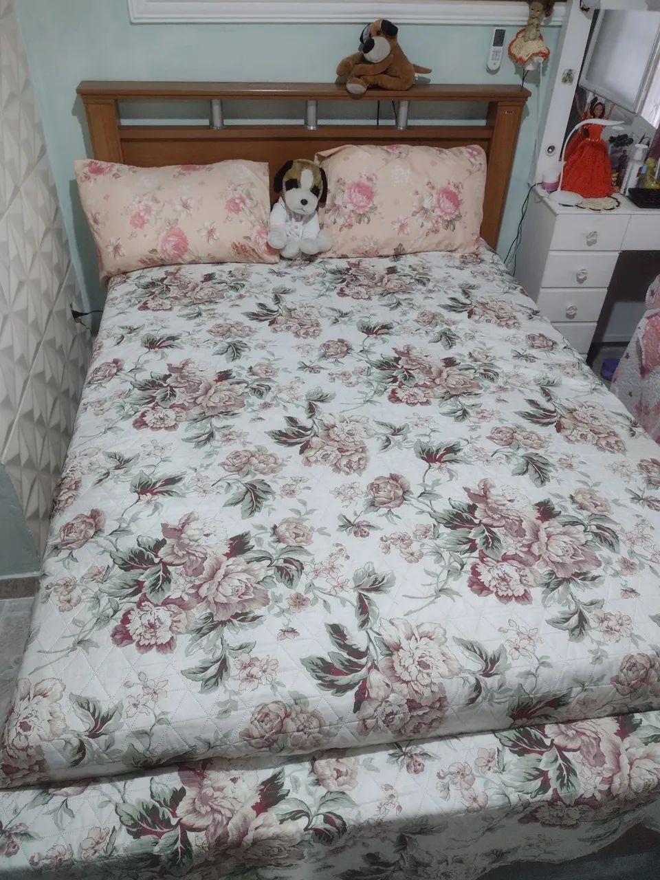 Cama de Casal Itália com Colchão. - Foto 2