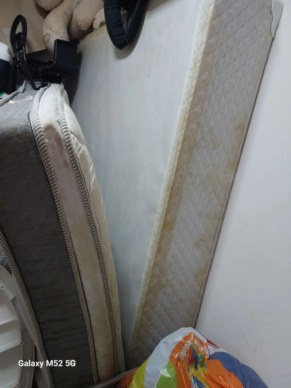 Cama box e colchão