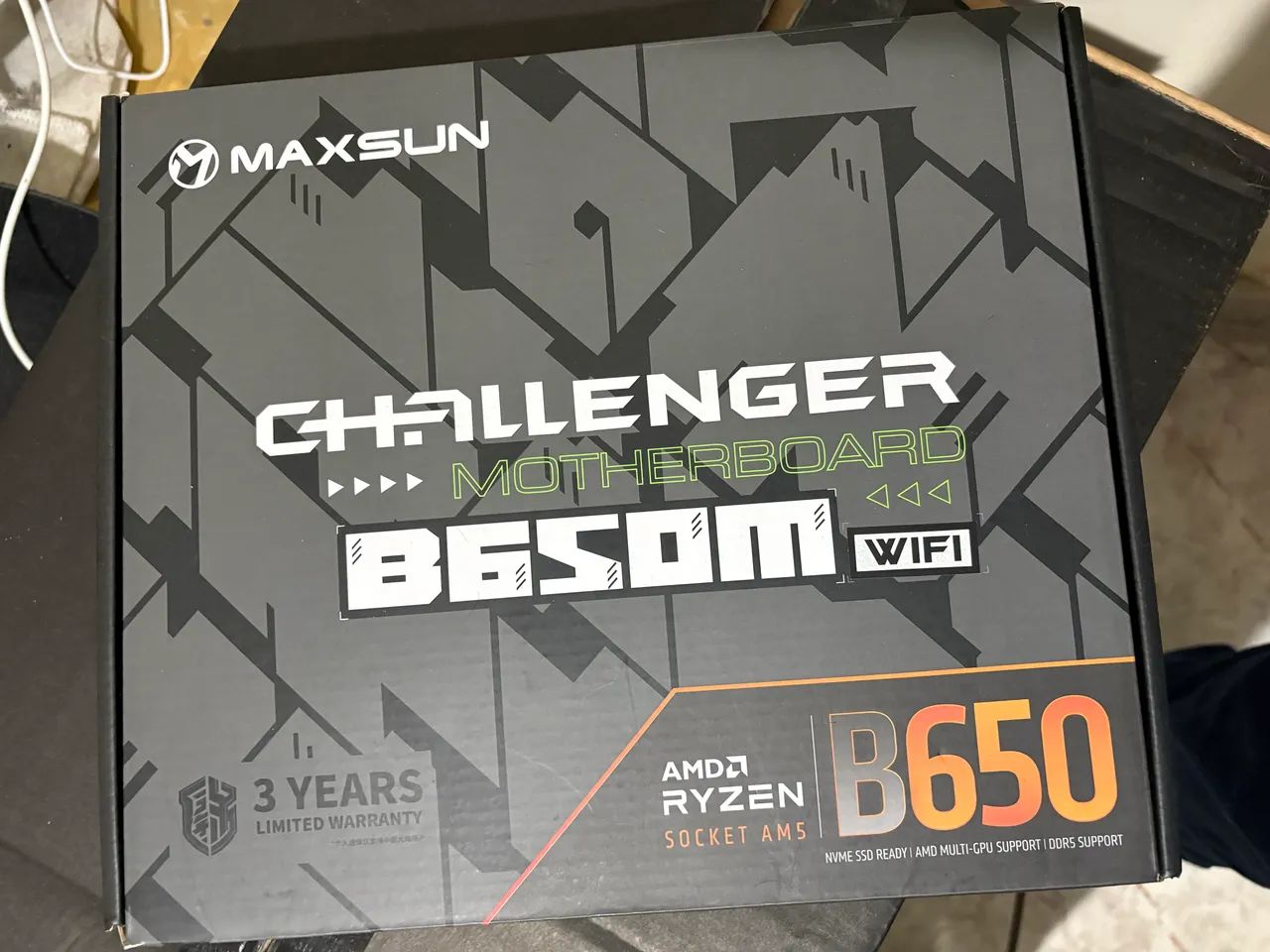Placa Mãe Maxsun Challenger B650M