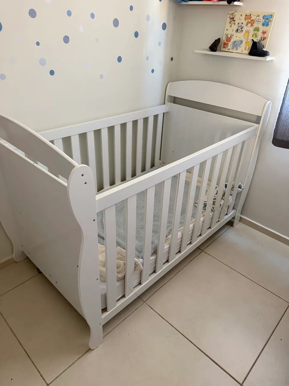 Berço de bebê 3 em 1 