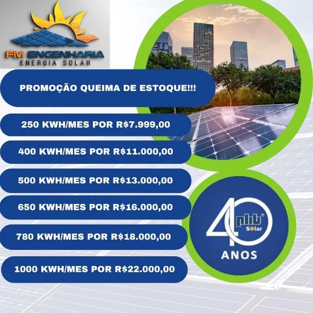 Energia Solar-Economize até 80% na conta de luz - Foto 4