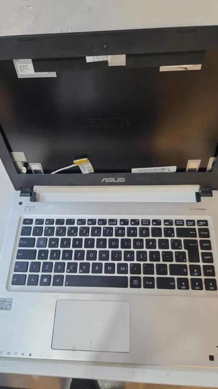 Carcaça Notebook completa ASUS K46CA(placa mãe para conserto ou retirada de peças) USADA - Foto 2