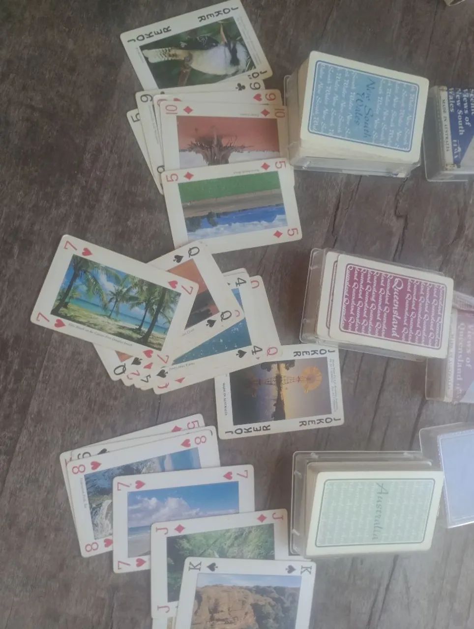 3 baralhos antigos turísticos  - Foto 2