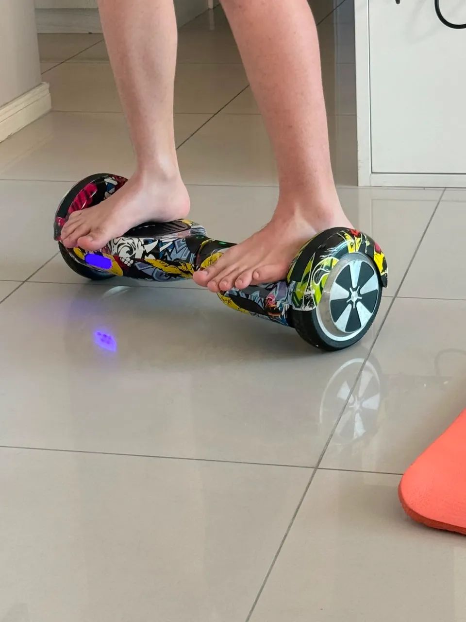 Hoverboard Skate Eletrico Hoverboard 6.5 Com Bluetooth E Som - Foto 2