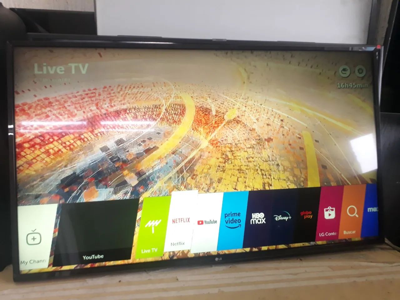tv smart 49lg completa