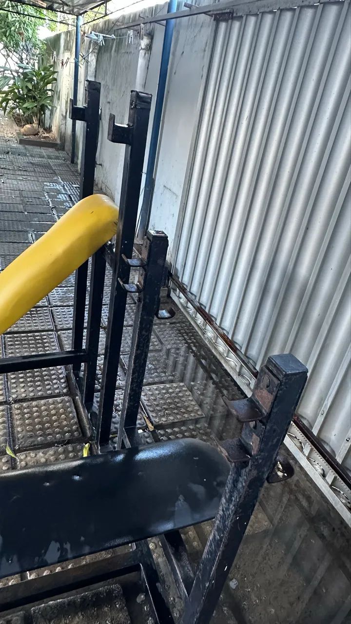 Banco de supino inclinado e reto  - Foto 3