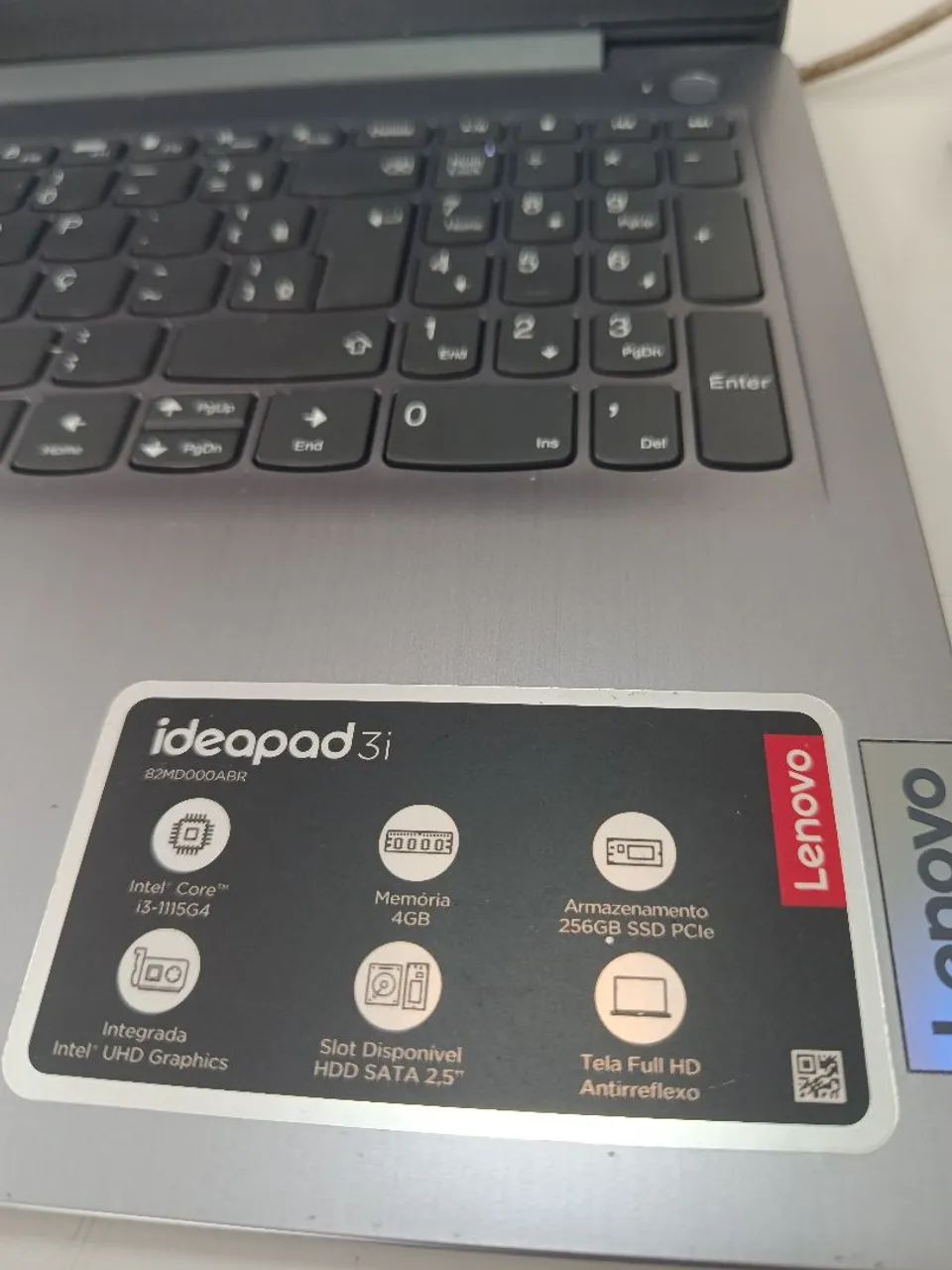 Vendo  notebook Lenovo Intel core  i3 - Foto 2