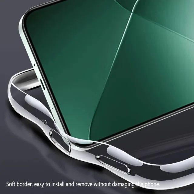 Capa TPU Transparente Fina Para Xiaomi 17 Pro Max - Foto 4