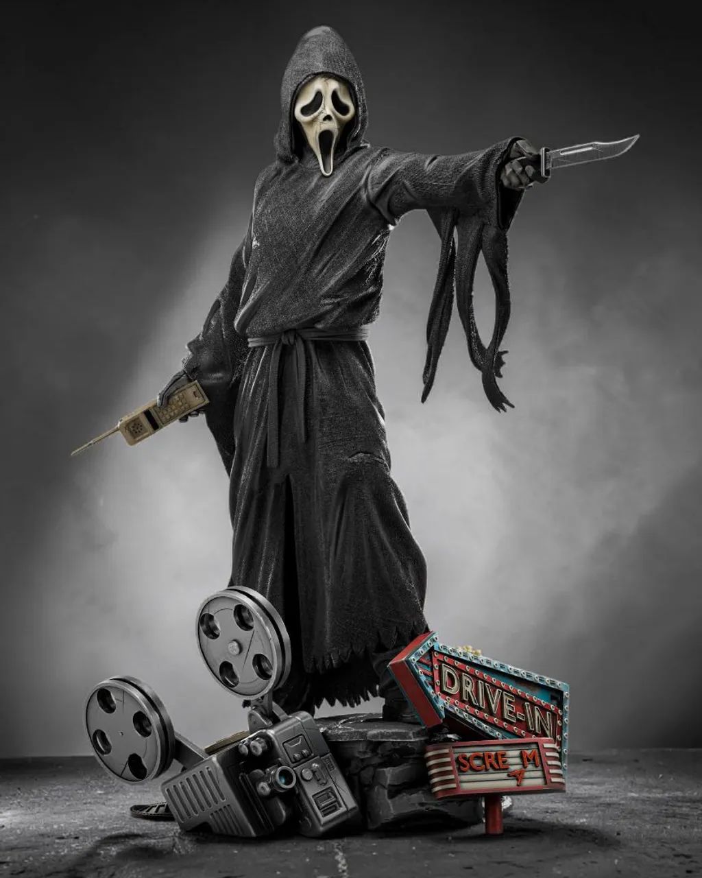 Action figure Ghost Face 27cm em PLA - Livros e revistas - Jorge