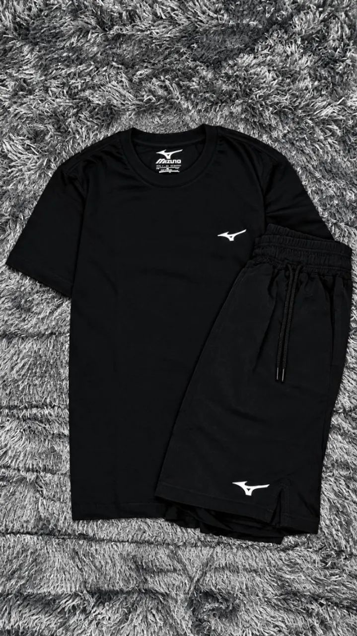 KIT MIZUNO PRETO ? ESTILO E CONFORTO!