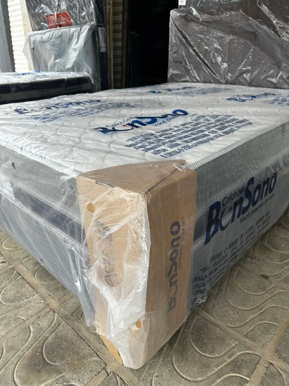 CAMA DE CASAL COM MOLAS ENSACADAS DA BONSONO - Foto 3