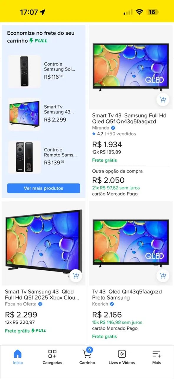 Tv 43 polegadas Qled Samsung  - Foto 2