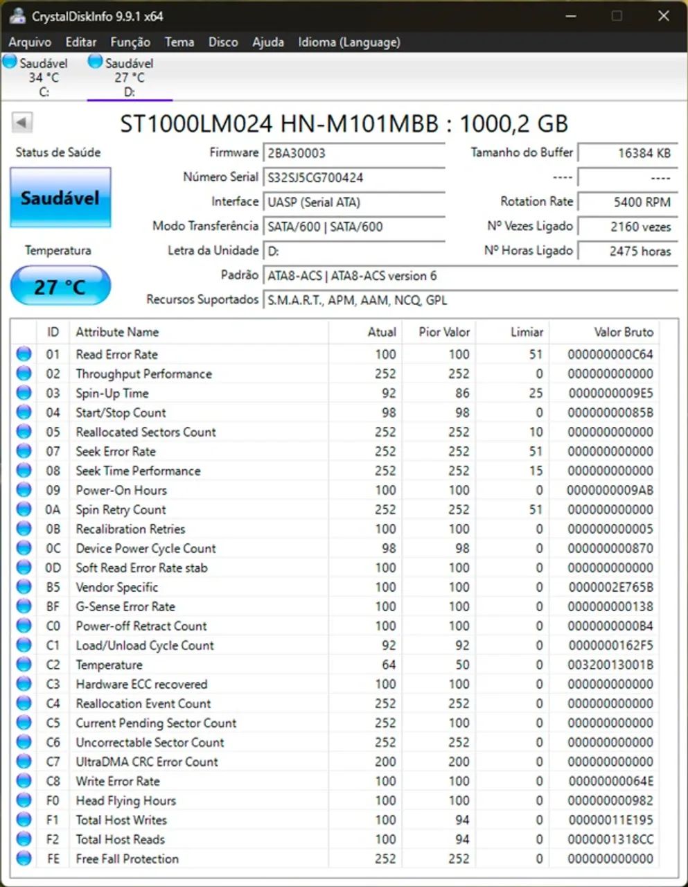 HD Samsung 1TB - Foto 2