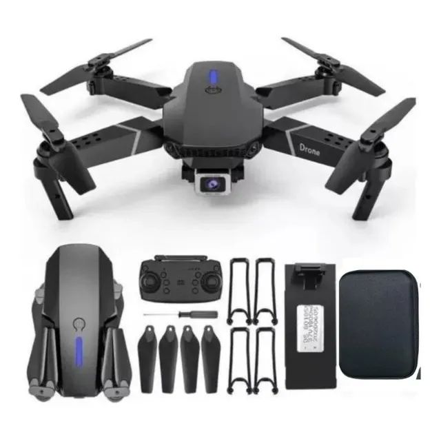 Drone Dli E99 Dobrável Dual Câmera 4k - 1 Bateria - Foto 3