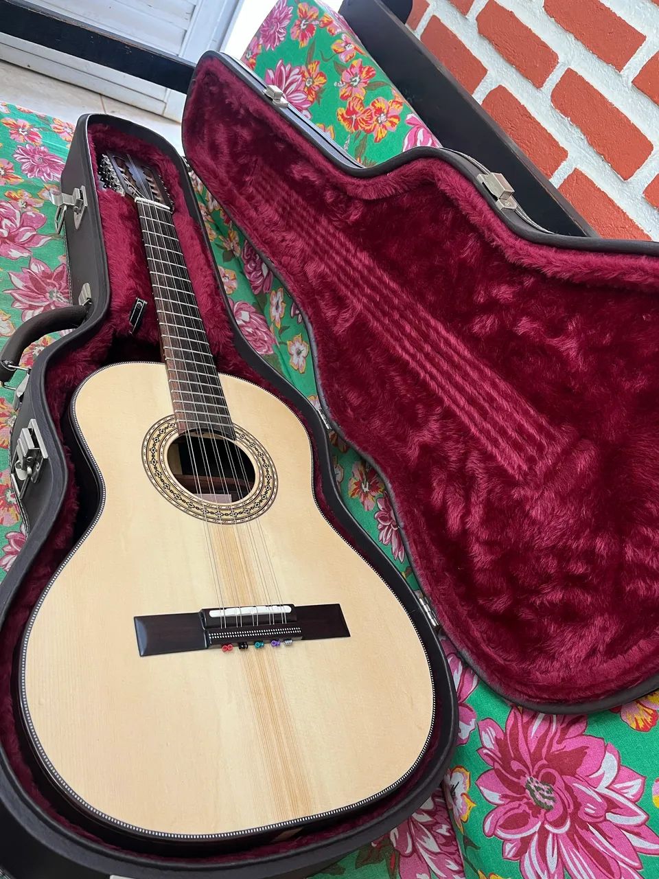 Viola caipira Luthier Rodrigo Araújo COM CASE - Foto 3