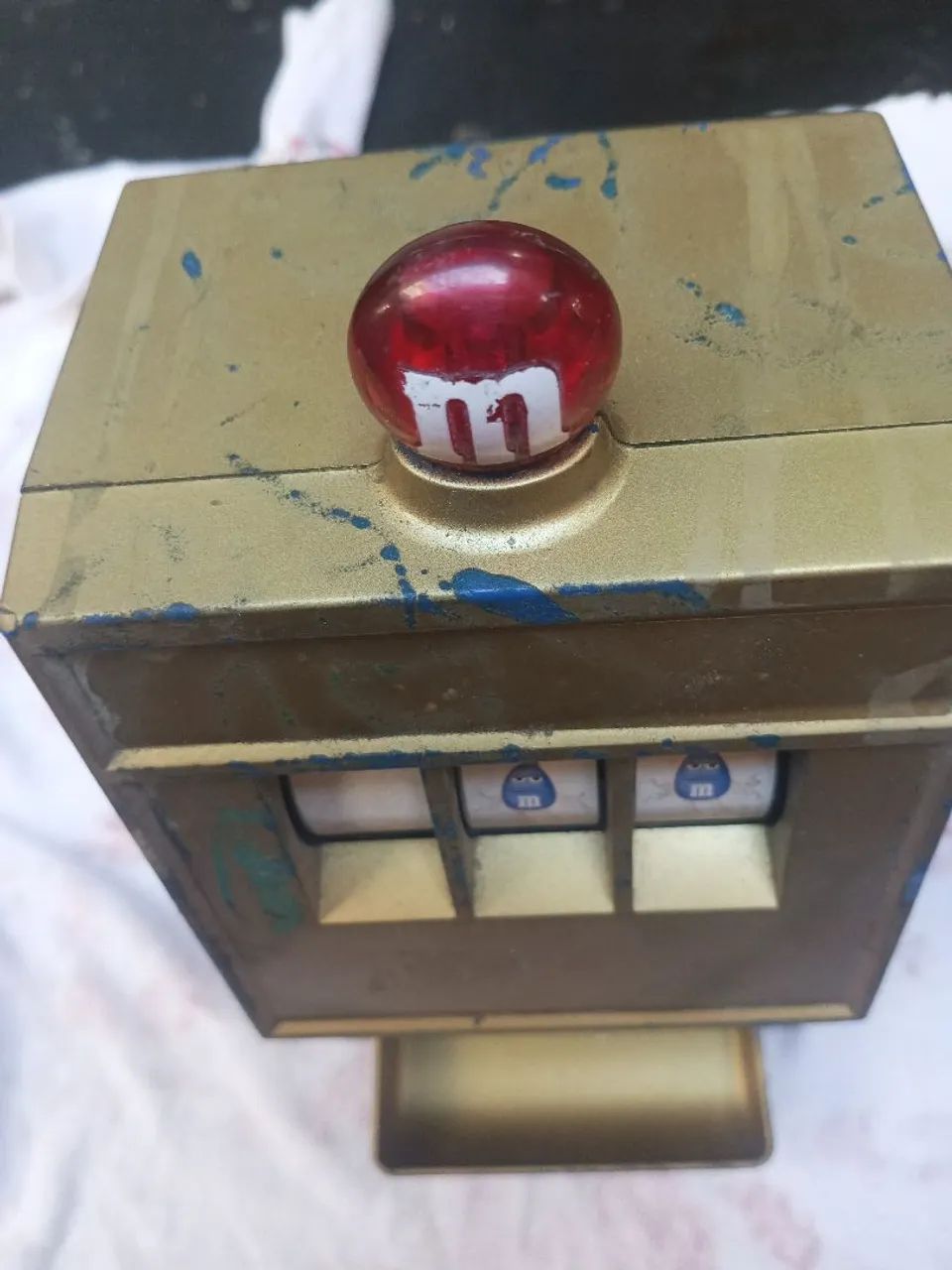 Dispenser de doces colecionável da marca M&M's. LEIA O ANÚNCIO  - Foto 3