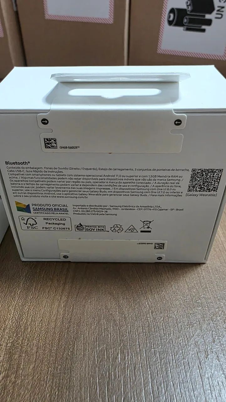 Fone Samsung Galaxy Buds 3 FE - cor preta - Foto 3
