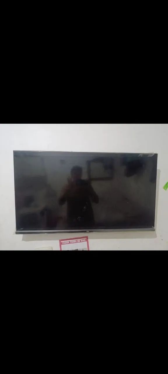 Tv smart 43 polegadas com defeito 