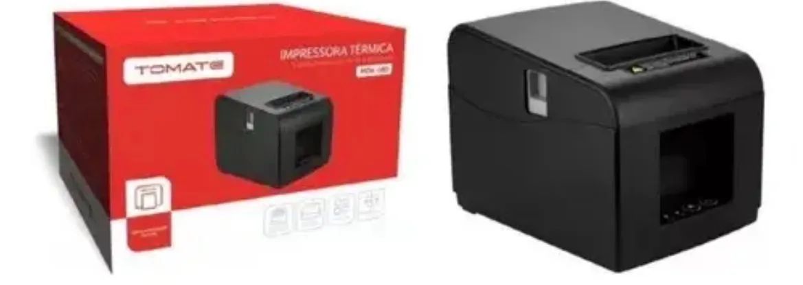 Impressora Tomate MDK-080 USB Rede 80mm Monocromática Bivolt - Foto 2